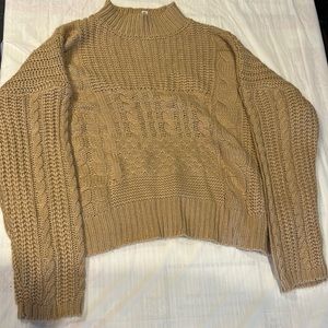 Women’s xl turtle neck nitted sweater